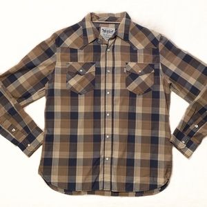 Levi Strauss & Co. Western Pearl Snap Shirt